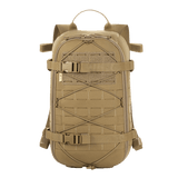 M-Tac reppu Sturm Elite Gen.II kulutusta kestävästä Cordurasta, MOLLE-järjestelmällä, joustonarulla ja sisäänrakennetulla juomajärjestelmällä ulkoseikkailuihin.