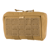 M-Tac Admin Pouch Large Elite Cordura 500D:stä, erinomainen taktisten varusteiden säilytykseen, Laser Cut -tarrapaneeli merkeille.