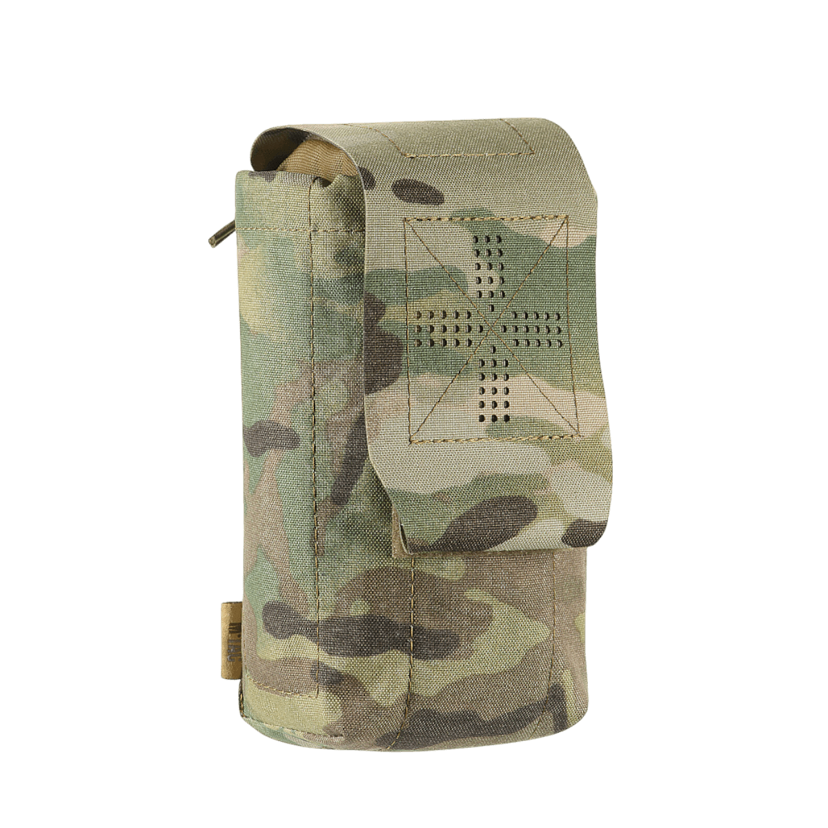 M-Tac Mediclomme Small Vertical Elite multicam-nylonista NIJ-sertifioinnilla, tukeva muotoilu ja sisäinen IFAK-organizer, näytetty gallerian sijainti 1.