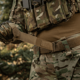 M-Tac Range -vyö Cobra Buckle Gen.IV taktinen vyö maastokuvioinnilla ja Velcro-tarrakiinnityksellä sotilas- ja aktiivikäyttäjille.