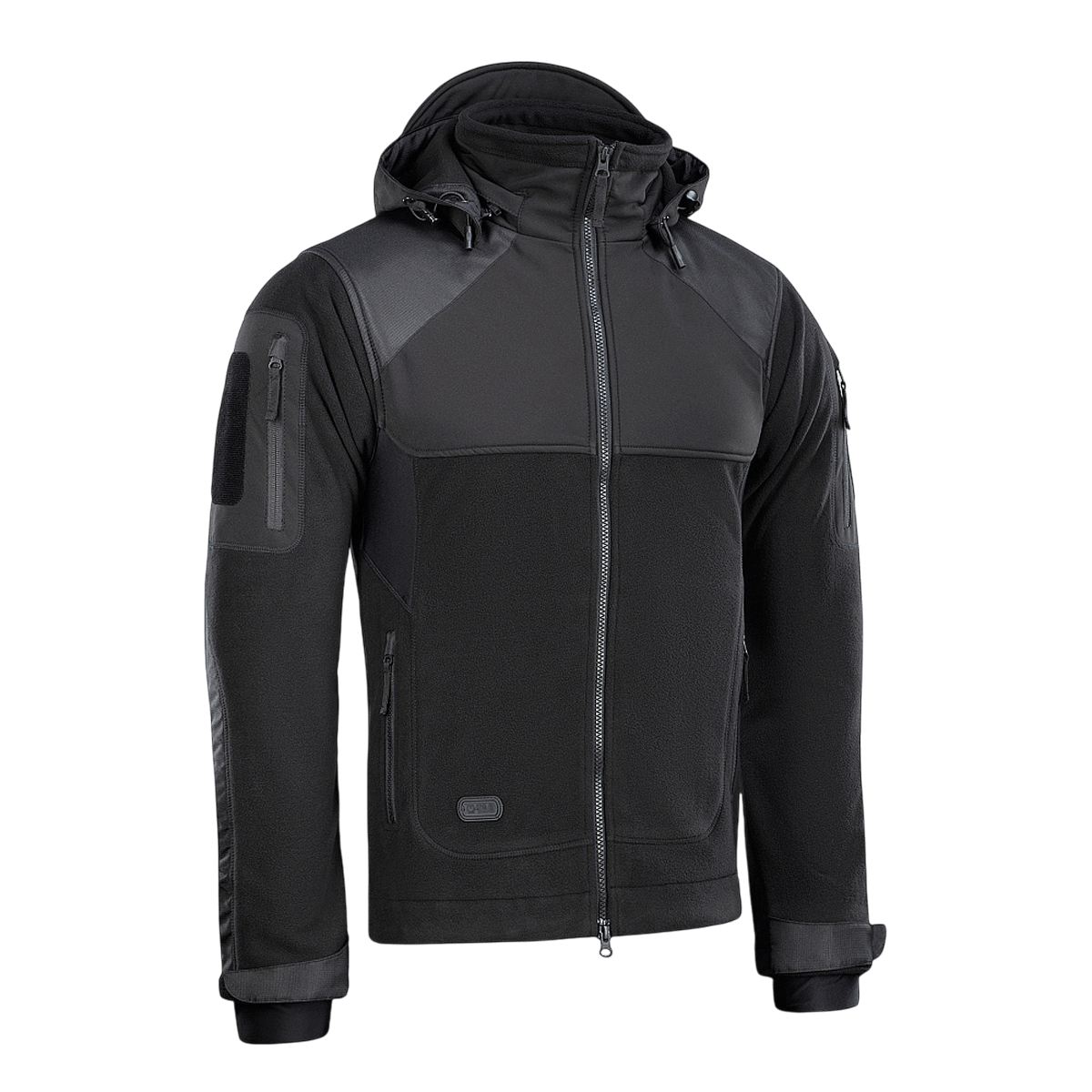 M-Tac Norman Windblock -fleecetakki mukavuutta ja lämpöä varten, sopii viileään säähän hengittävällä softshell-muotoilulla tuulta ja kylmää vastaan.