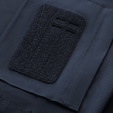 Lähikuva M-Tac Patrol Flex -takista, Velcro-alue peltseille ja nimilapuille. Sopii taktiseen käyttöön, vahvistettu kestävyys.