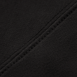 Lähikuva M-Tac Pullover 4 Seasons -tekstuurista ja ompelusta, valmistettu 95% puuvillasta ja 5% elastaanista, monivuotiseen käyttöön