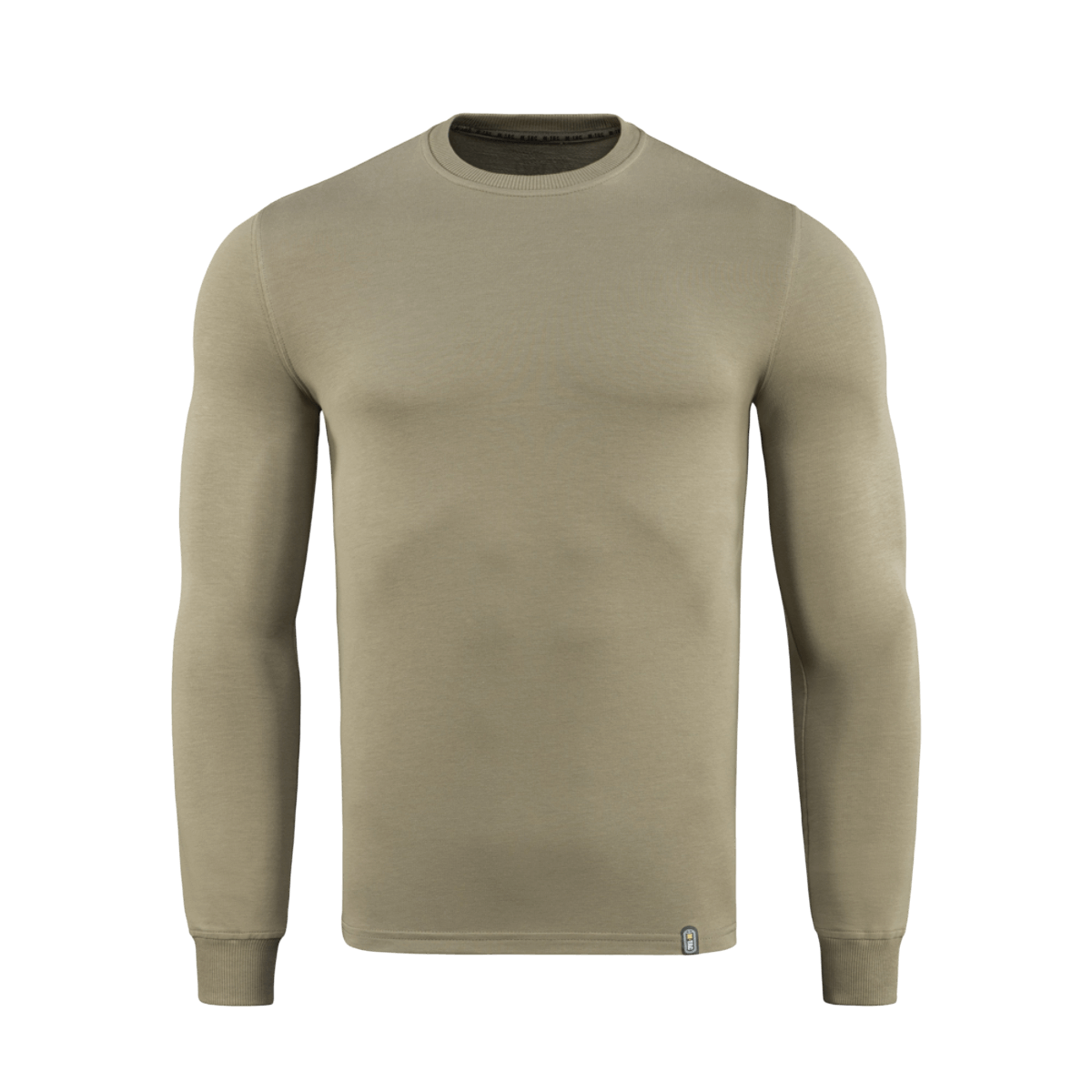 M-Tac Pullover 4 Seasons beige, minimalistinen muotoilu arki- ja taktiseen käyttöön ympäri vuoden, 95% puuvillaa, 5% elastaania