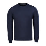 M-Tac Pullover 4 Seasons tummansininen, minimalistinen muotoilu, pyöreä pääntie, joustavat hihansuut, 95% puuvillaa, sopii ympäri vuoden
