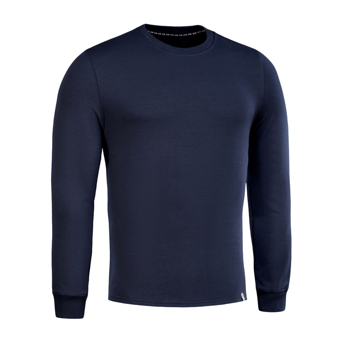 M-Tac Pullover 4 Seasons tummansininen, minimalistinen malli helppoihin arki- ja taktisiin asuihin, materiaali puuvilla-elastaaniseos