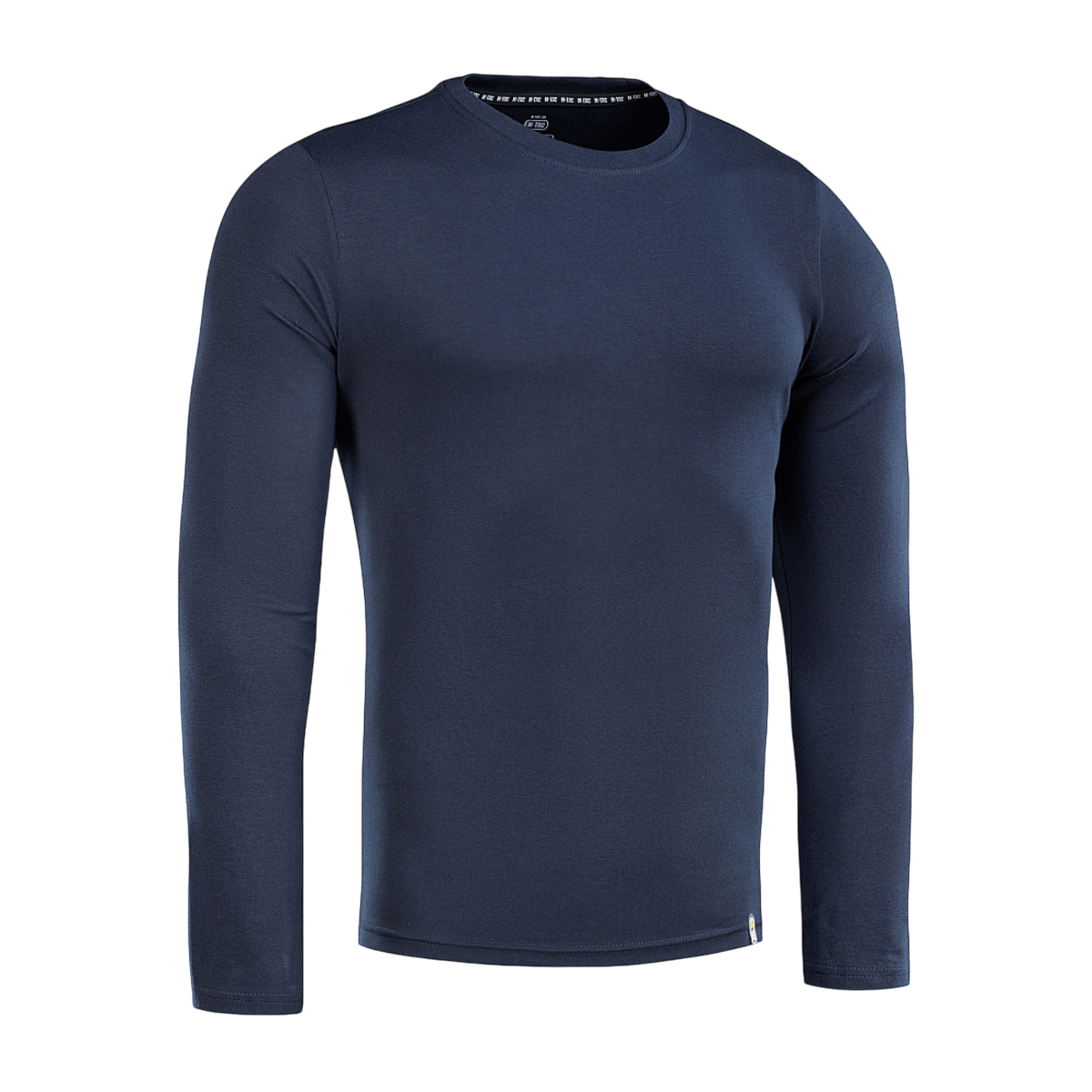 M-Tac Long-sleeve T-shirt 93/7 miesten malli, 93% puuvillaa ja 7% elastaania, sopii arkeen ja urheiluun, musta.