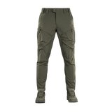 M-Tac Rubicon Flex 4-Way Stretch -kankaasta, ihanteellinen treeniin ja vapaa-aikaan, vedenpitävä ja hengittävä innovatiivisella cargo-taskusuunnittelulla.