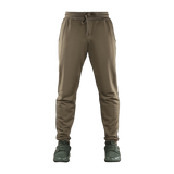 M-Tac Stealth Cotton -housut ruskeana kuminauhalla vyötäröllä ja sivutaskuilla, täydelliset urheiluun ja arkeen, valmistettu 100% puuvillasta.