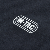M-Tac Cotton Sweatshirt -logo tummalla puuvillakankaalla. Sopii juoksuun ja kuntoiluun. Mukava ja löysä istuvuus. 100% puuvillaa