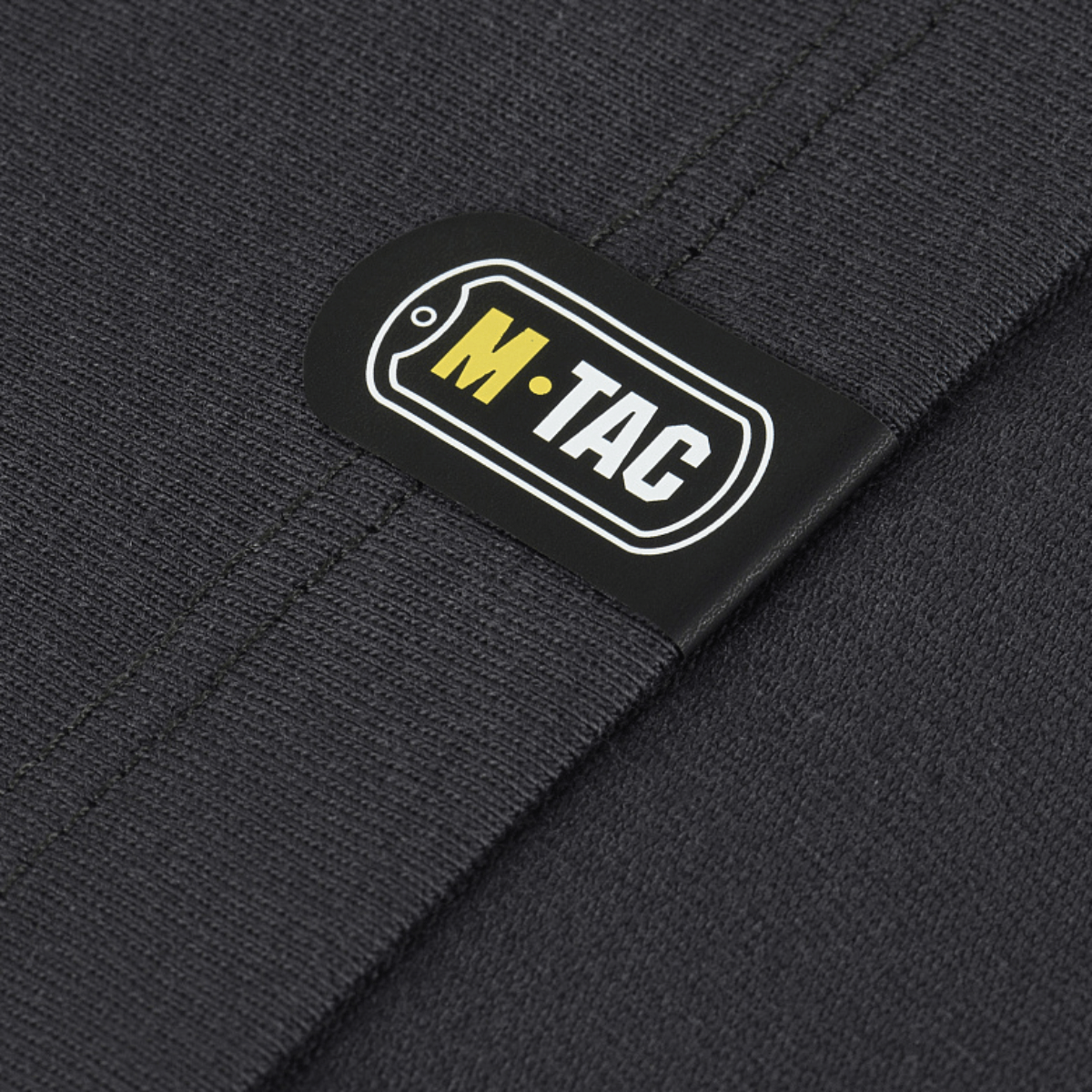 M-Tac T-shirt 93/7 Summer -etiketti harmaassa kankaassa.