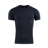 M-Tac T-shirt 93/7 Summer musta miesten malli, kevyt ja hengittävä puuvilla-elastaanikangas, täydellinen lämpimiin kesäpäiviin.