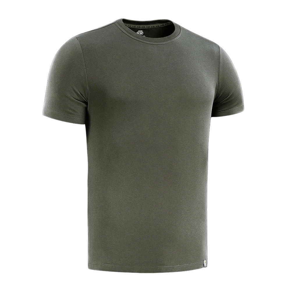 M-Tac T-shirt 93/7 Summer harmaa, lyhythihainen ja kevyt, arkeen ja kesäsäähän sopiva, 93% puuvillaa ja 7% elastaania mukavuutta varten.