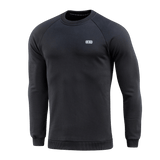 Musta M-Tac Sweatshirt Cotton Hard 100% puuvillaa, heijastava logo rinnassa, lämmin ja mukava resoreilla. Sopii arkeen.