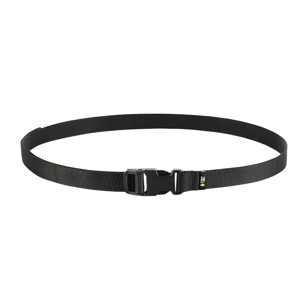 M-Tac Kompressionsrem Gen.II utility-vyö fastex-soljella, ihanteellinen varusteiden kiinnittämiseen. Kestävä nylon-webbing, leveys 25 mm.