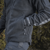 M-Tac Alpha Microfleece Jakke Gen.II, edistynyt fleece-takki taktiseen käyttöön ja ulkoiluun, ECWCS tredje lag, kestävä ja lämmin.