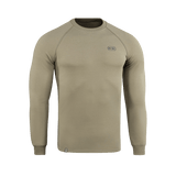 M-Tac Raglan Athlete -college raglanhihoilla, väri coyote, sopii urheiluun ja arkeen, valmistettu puuvillasta ja elastaanista.