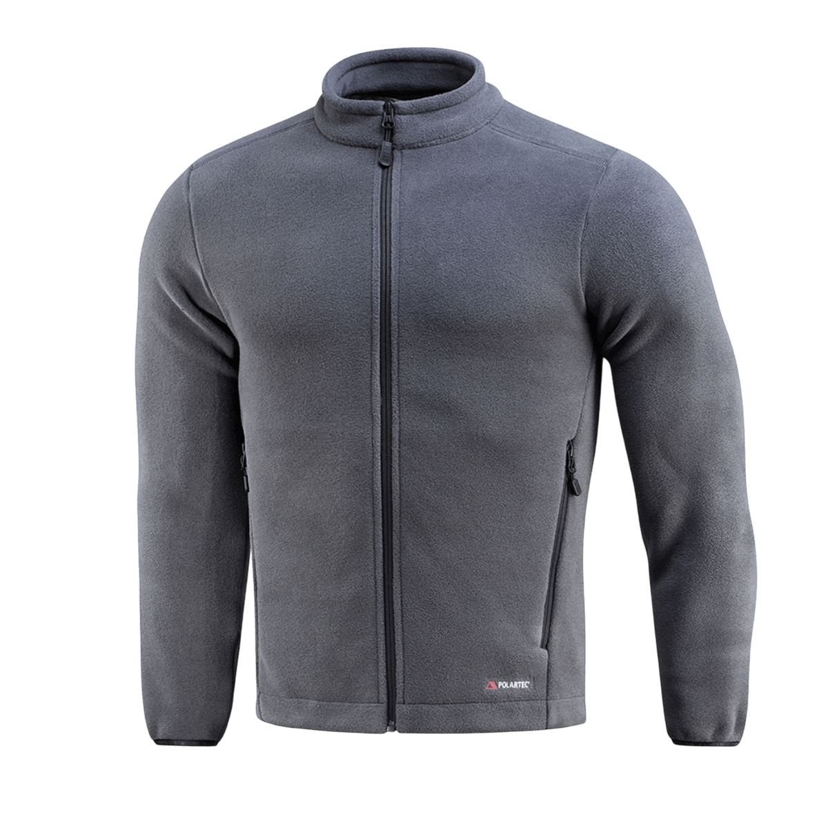 M-Tac Nord Polartec -fleecetakki harmaana, valmistettu premium Polartec® 200 Series -fleecestä, sopiva lämmöneristykseen ja kosteuden hallintaan.