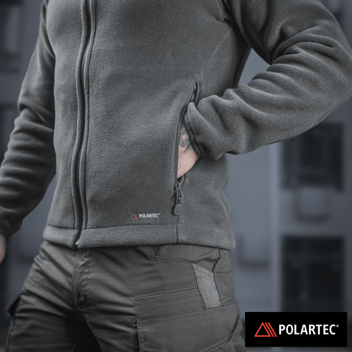 M-Tac Nord Polartec -fleecetakki lämmöneristävällä Polartec® 200 Series -fleecellä päivittäiseen käyttöön ja urheiluun.