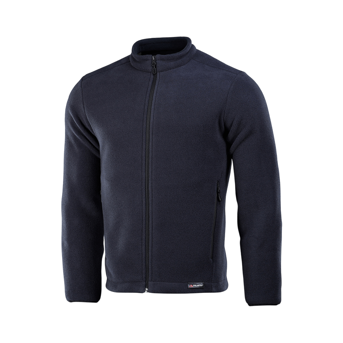 M-Tac Nord Polartec -fleecetakki miehille mustana, valmistettu Polartec® 200 Series -fleecestä lämmöksi ja mukavuudeksi.