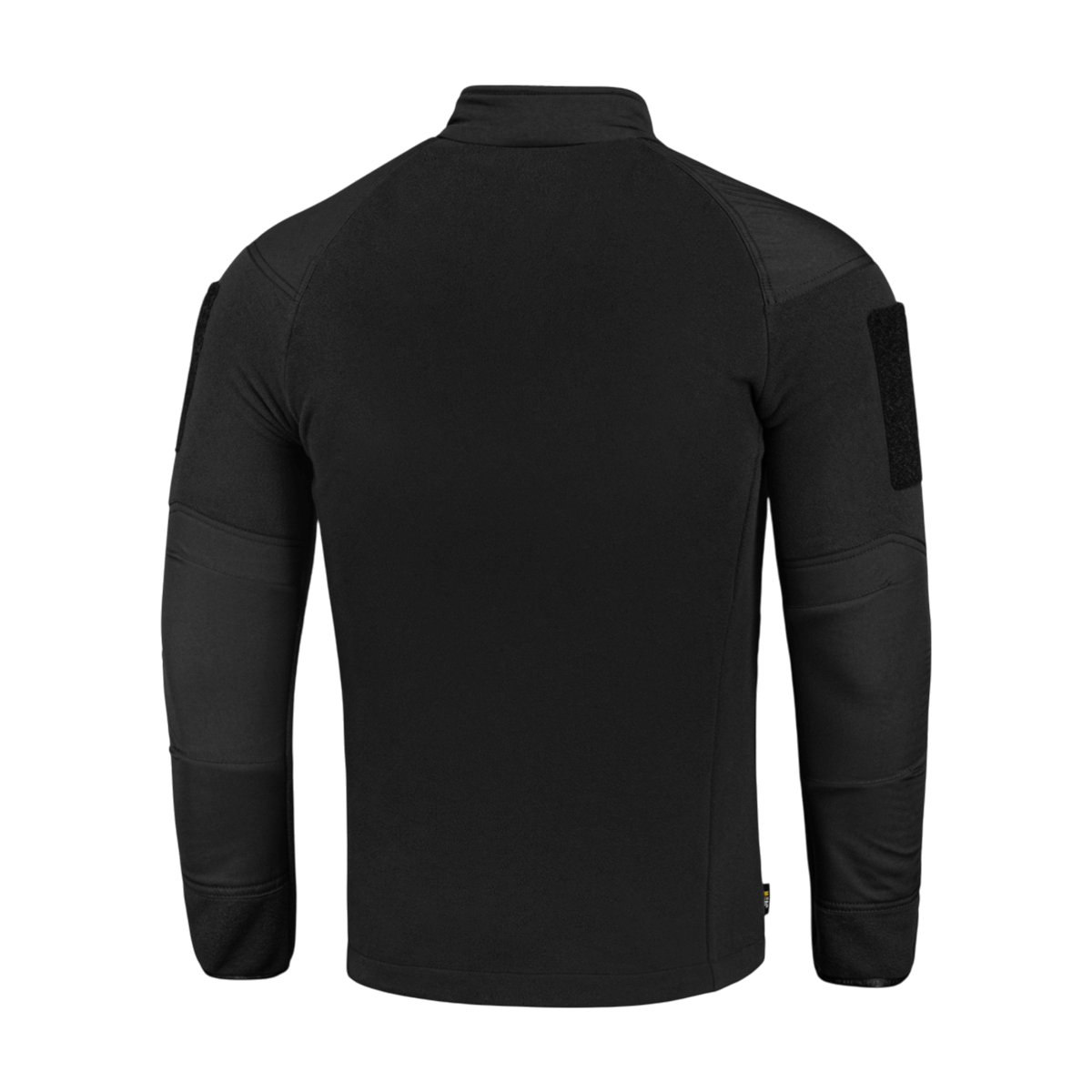 M-Tac Combat Fleece Polartec -takki mustana, Polartec fleece, YKK-vetoketjut ja Velcro-paneelit. Sopii taktiseen ja arkikäyttöön.