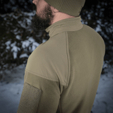 M-Tac Combat Fleece Polartec -takki edistyneellä muotoilulla ja toiminnallisilla materiaaleilla, sopii taktiseen ja arkipukeutumiseen.