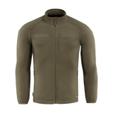 M-Tac Combat Fleece Polartec -takki oliivinvihreänä, Polartec® fleece ja YKK-vetoketjut. Sopii taktiseen käyttöön.