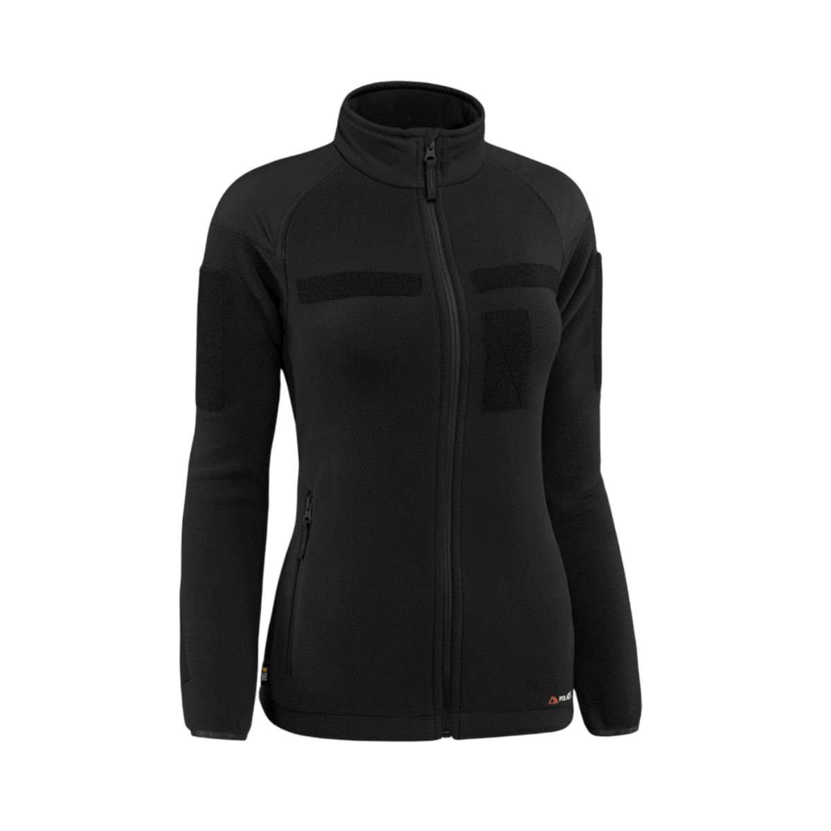 M-Tac Combat Fleece -takki Polartec Dame musta, Polartec-fleece, taktiset velcro-alueet ja NIJ-sertifiointi, galleria-asento 1.