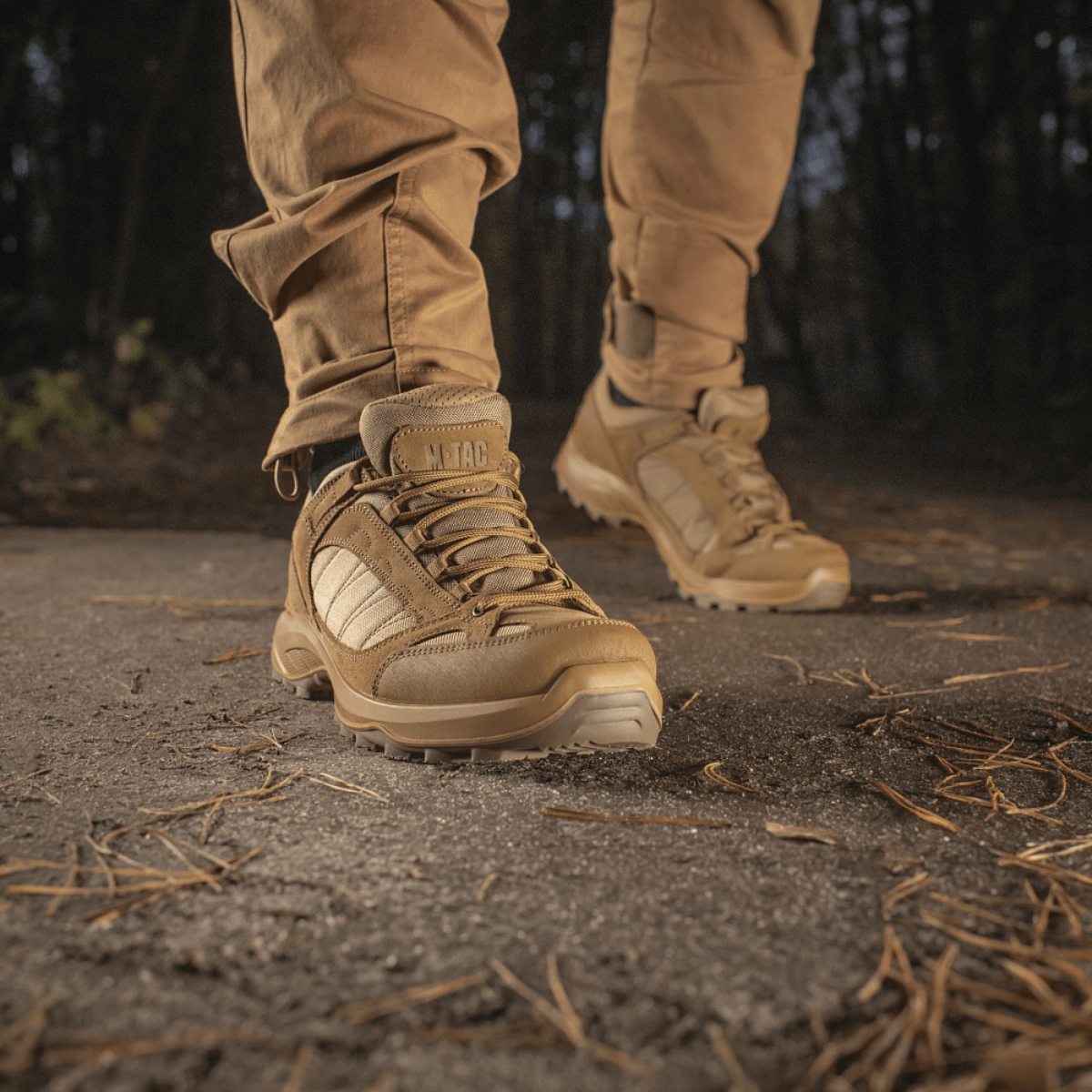 Tactical Sneakers Demi-Season – Kevyt ja mukava trekkingiin ja ulkoiluun. Kulutusta kestävät, suojattu kärki ja kanta.