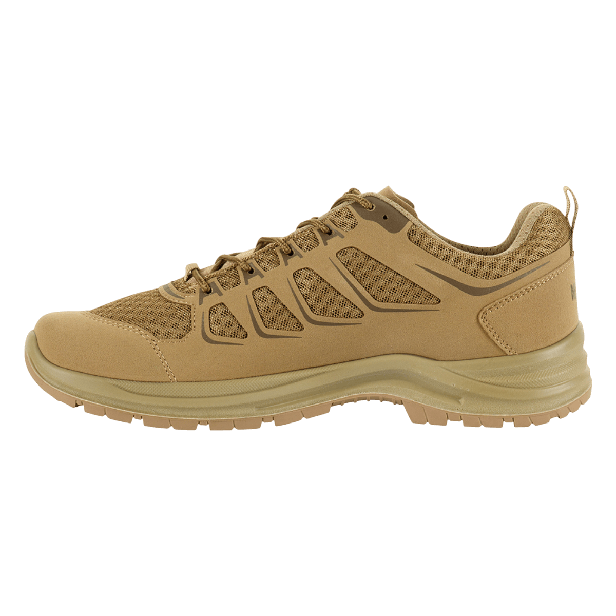 M-Tac Tactical Sneakers IVA – hengittävä mesh ja synteettinen nubuck, sopii arkeen, trekkingiin ja ulkoiluun.
