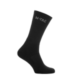 M-Tac Høje Sokker Mk.2 trekking- ja aktiivisuus-sukat, musta, tuella ja kosteudenhallinnalla, optimaalinen mukavuus ja suoja.