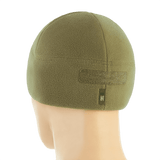 M-Tac Watch Cap Elite Fleece Beanie Hat Velcro, oliivinvihreä takaapäin, Velcro-paneeli. Fleecemateriaali 320 g/m².