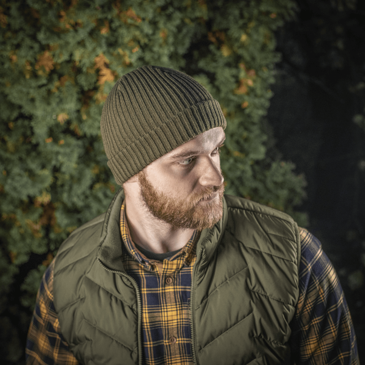 M-Tac Watch Cap 100% Akryl vihreänä, sopii kylmään säähän. Neulepipo kaksinkertaisella käänteellä lisälämmöksi. Täydellinen ulkokäyttöön.