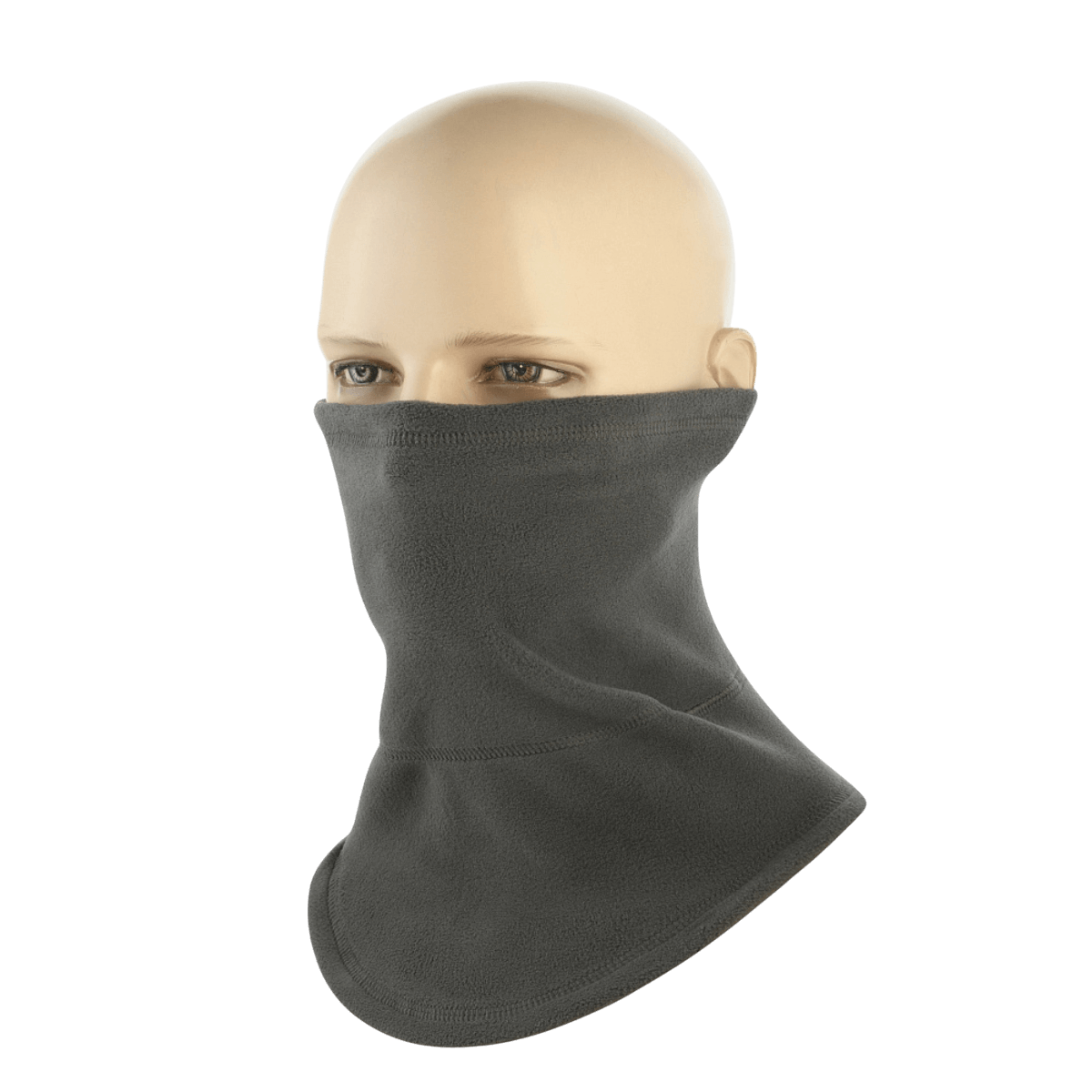M-Tac Polartec Anatomic Tube Scarf harmaana, monikäyttöinen huivi joka suojaa tuulelta ja kevyeltä sateelta, valmistettu Polartec-fleecestä.