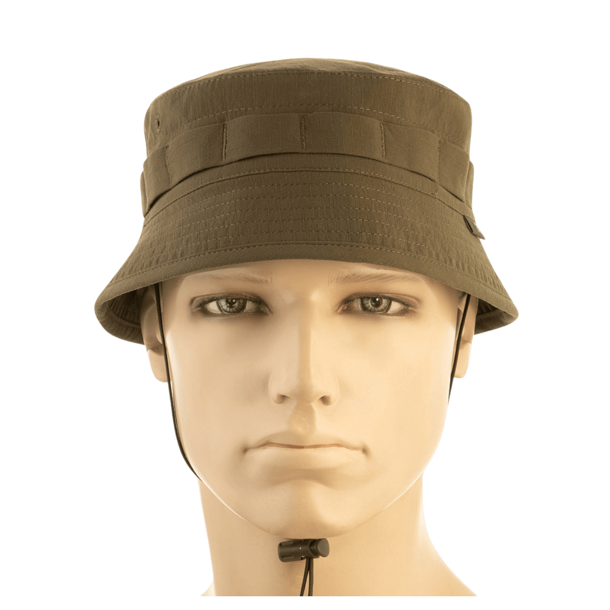 M-Tac Panamahat Gen. II Summer Flex camel nylon/elastaani, säädettävä naru, hyvä ilmanvaihto ja NIJ-sertifiointi, galleria-asento 1.