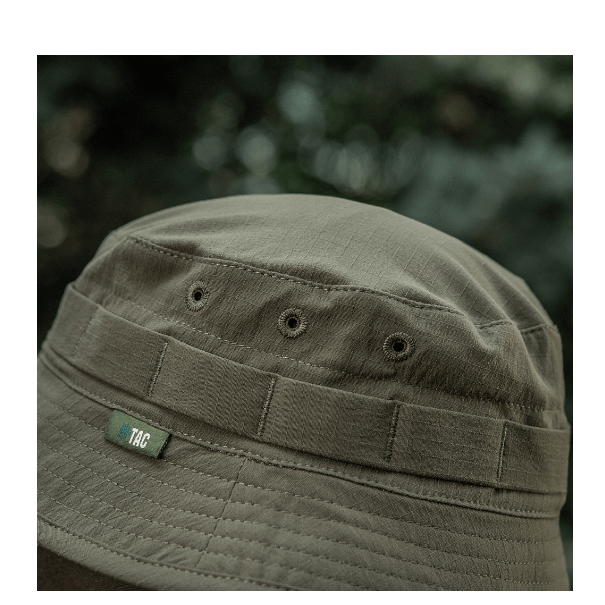 M-Tac Panamahat Gen. II Summer Flex kevyt nylon/elastaani, ilmanvaihto, taktinen muotoilu ja NIJ-sertifiointi, galleria-asento 1.