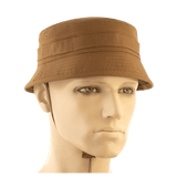 M-Tac Panamahat Gen. II Flex Rip-Stop ruskea rip-stop-kangas, NIJ-sertifiointi, näytetty manekiinilla edestä, galleria-asento 1.