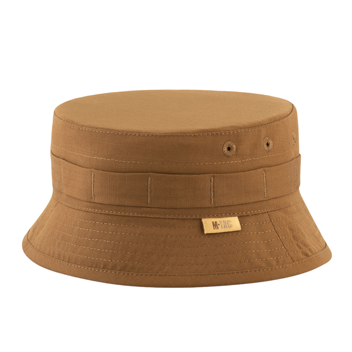 M-Tac Panamahat Gen. II Flex Rip-Stop ruskea rip-stop-kangas, NIJ-sertifiointi, edestä, galleria-asento 1.