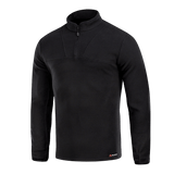 M-Tac Delta Polartec fleece-takki mustana puolivetoketjulla, valmistettu hengittävästä Polartec® Micro Series -fleecestä lämmöksi ja mukavuudeksi.
