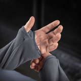 Lähikuva M-Tac Delta Polartec -fleece-takista; näkyvät joustavat hihansuut ja kangas.