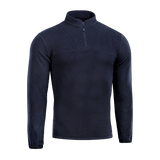 M-Tac Delta Polartec -fleece-takki tummansinisenä, Polartec® Micro Series -fleecestä, puolivetoketjulla.