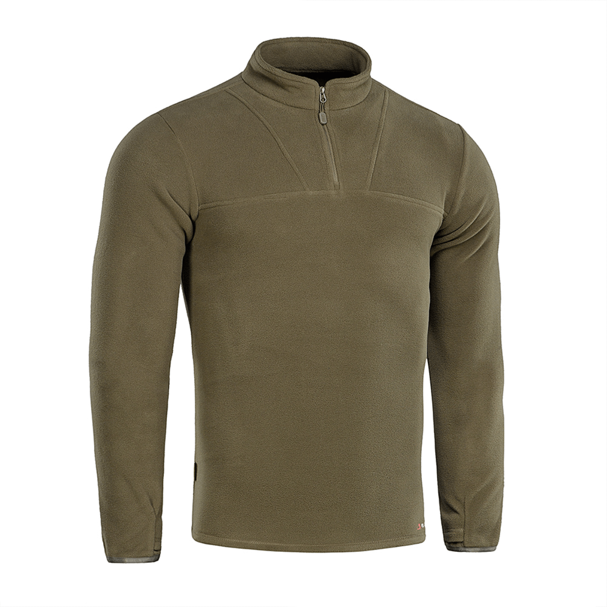 M-Tac Delta Polartec -fleece-takki oliivinvärisenä, valmistettu 100 % polyesteristä Polartec® Micro Series -fleecestä.