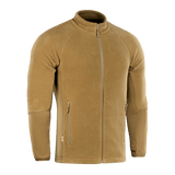 M-Tac Polartec Sport -fleecatakki ruskeana, moderni muotoilu ja toiminnallisuus.