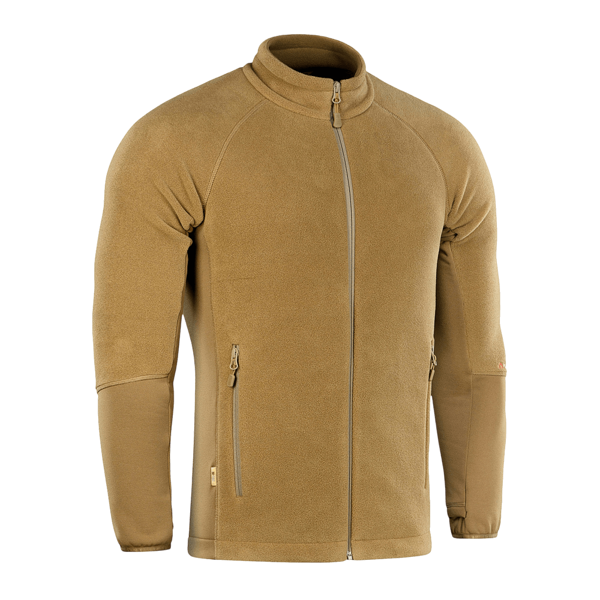 M-Tac Polartec Sport -fleecatakki ruskeana, moderni muotoilu ja toiminnallisuus.