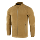 M-Tac Polartec Sport Fleecejakke ruskeana, käytännöllinen fleecetakki ulkokäyttöön, valmistettu lämmöneristävästä Polartec® 200 Series -materiaalista