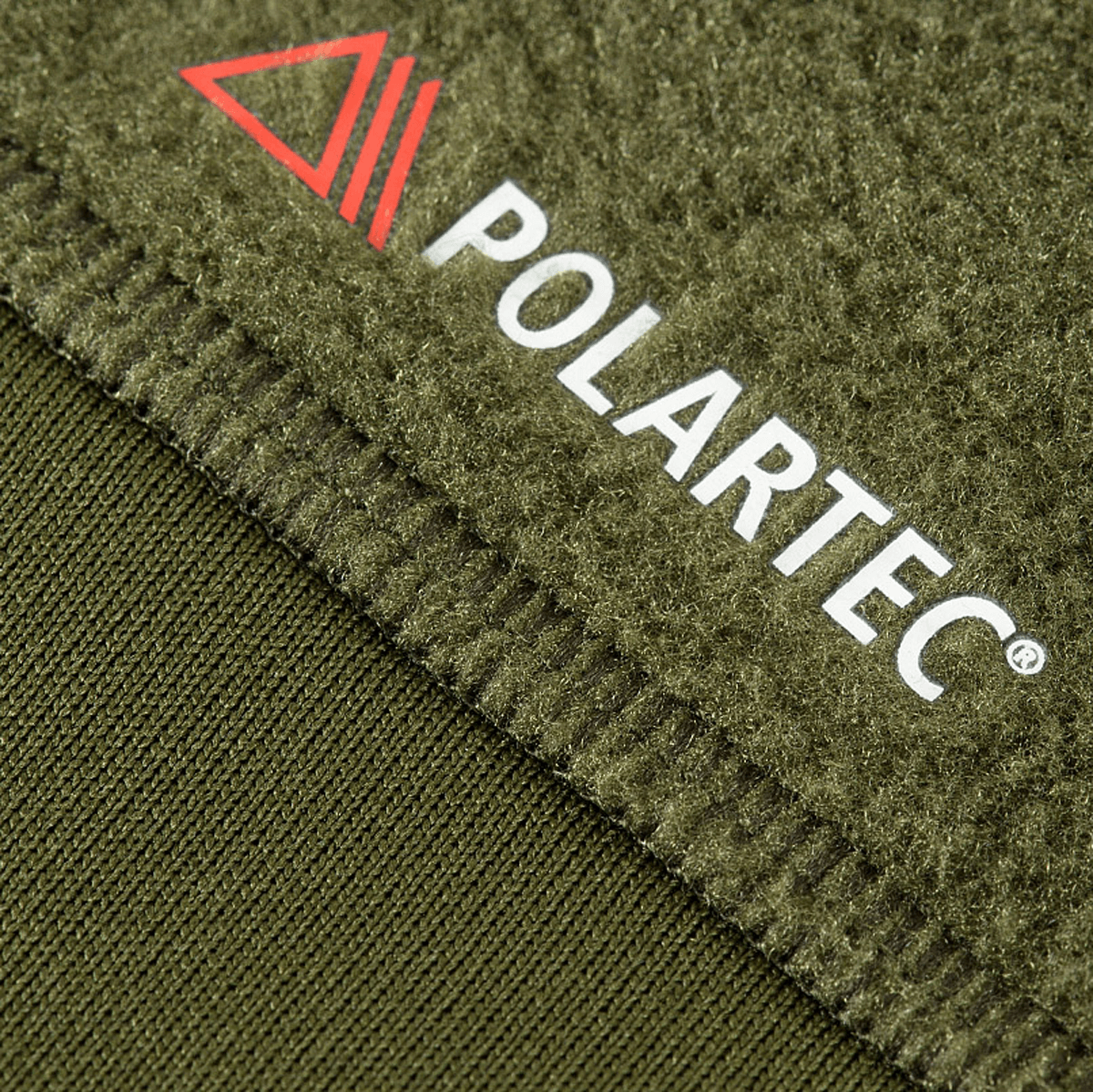 Polartec-materiaali M-Tac Polartec Sport Fleecejakkeessa korostaa kestävyyttä ja viimeistelyä