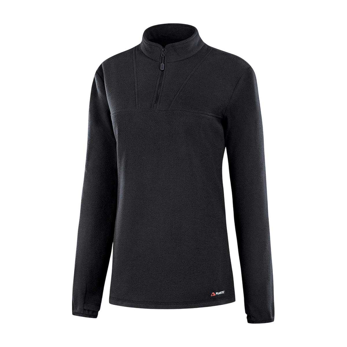 M-Tac Delta Polartec -naisten fleece-takki mustana, moderni naisten fleecetakki, valmistettu Polartec® Micro Series -fleecestä optimaalista lämpöä varten.
