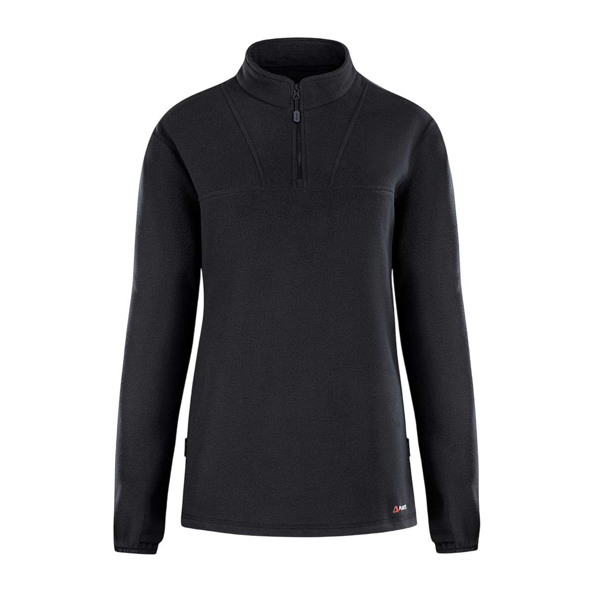 M-Tac Delta Polartec -naisten fleece-takki mustana, tyylikäs ja toiminnallinen fleece maksimaaliseen mukavuuteen ja lämpöön, valmistettu Polartec® Micro Series -fleecestä.