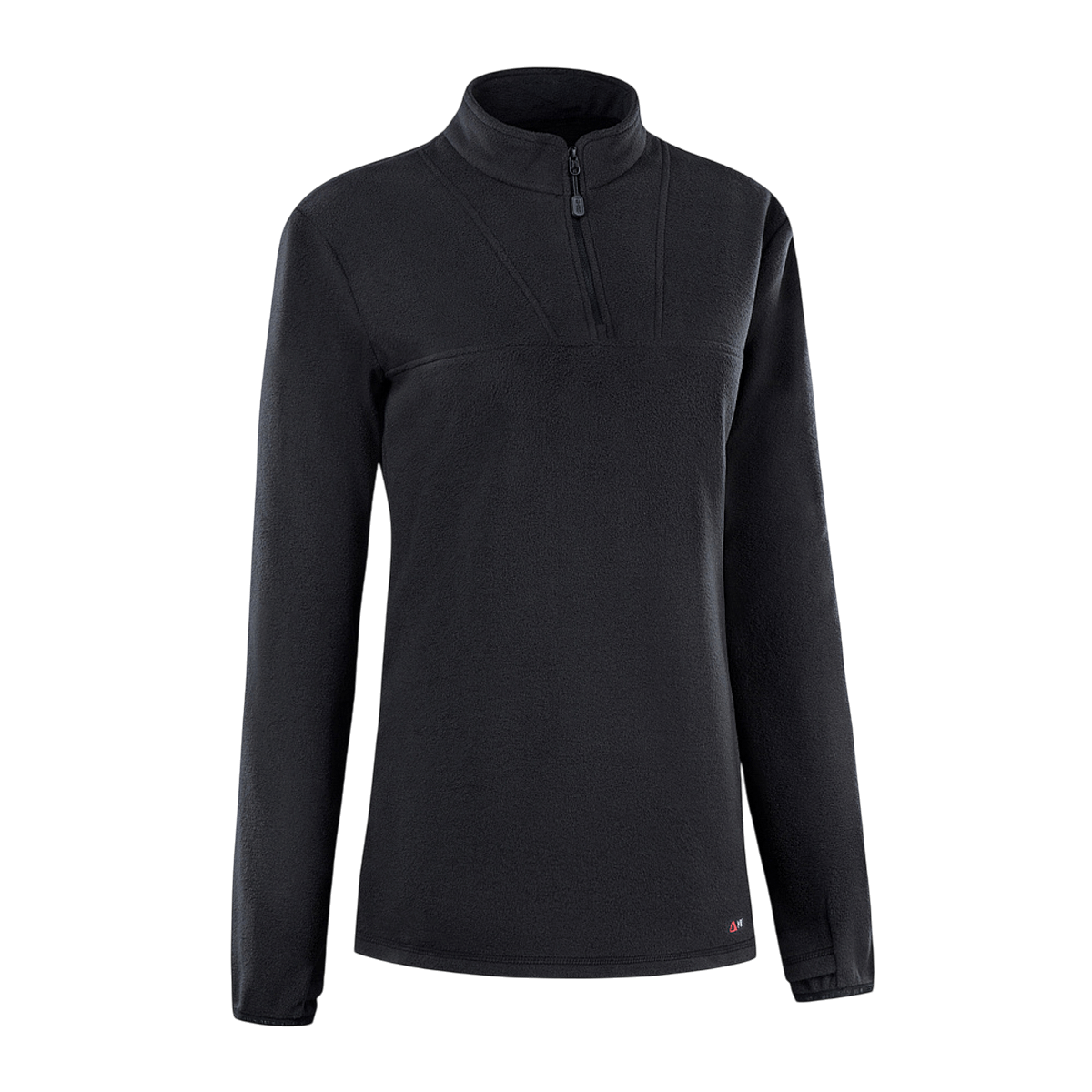 M-Tac Delta Polartec -naisten fleece-takki mustana, kestävä ja hengittävä naisten fleecetakki, suunniteltu mukavuuteen ja lämpöön kylminä päivinä.
