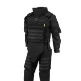 Anorak Niobium® Tactical II – full set, moniuhkainen pehmeä kehonpanssarijärjestelmä ampuma-aseita ja veitsiä vastaan.